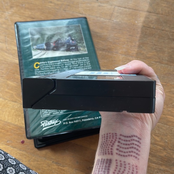 VHS 📼 Canfor’s Englewood Railway videotape - Picture 11 of 12